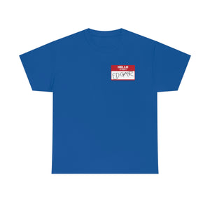 Edgar Name Tag Cotton Standard Fit Shirt