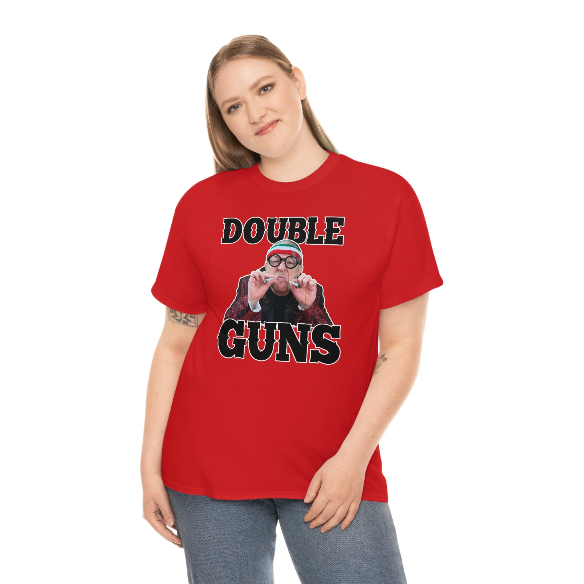 Double Guns! Cotton Standard Fit Shirt