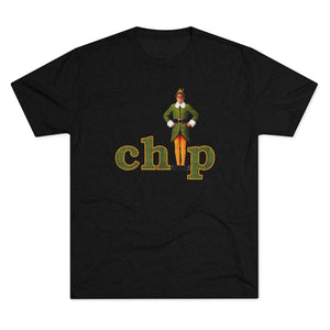 Chipmas Wishes Triblend Athletic Shirt