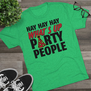 Hay Party People Triblend Athletic Fit Shirt