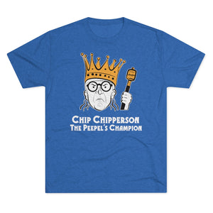 Chip Chipperson The Peepel's Champion Triblend Athletic Fit Shirt