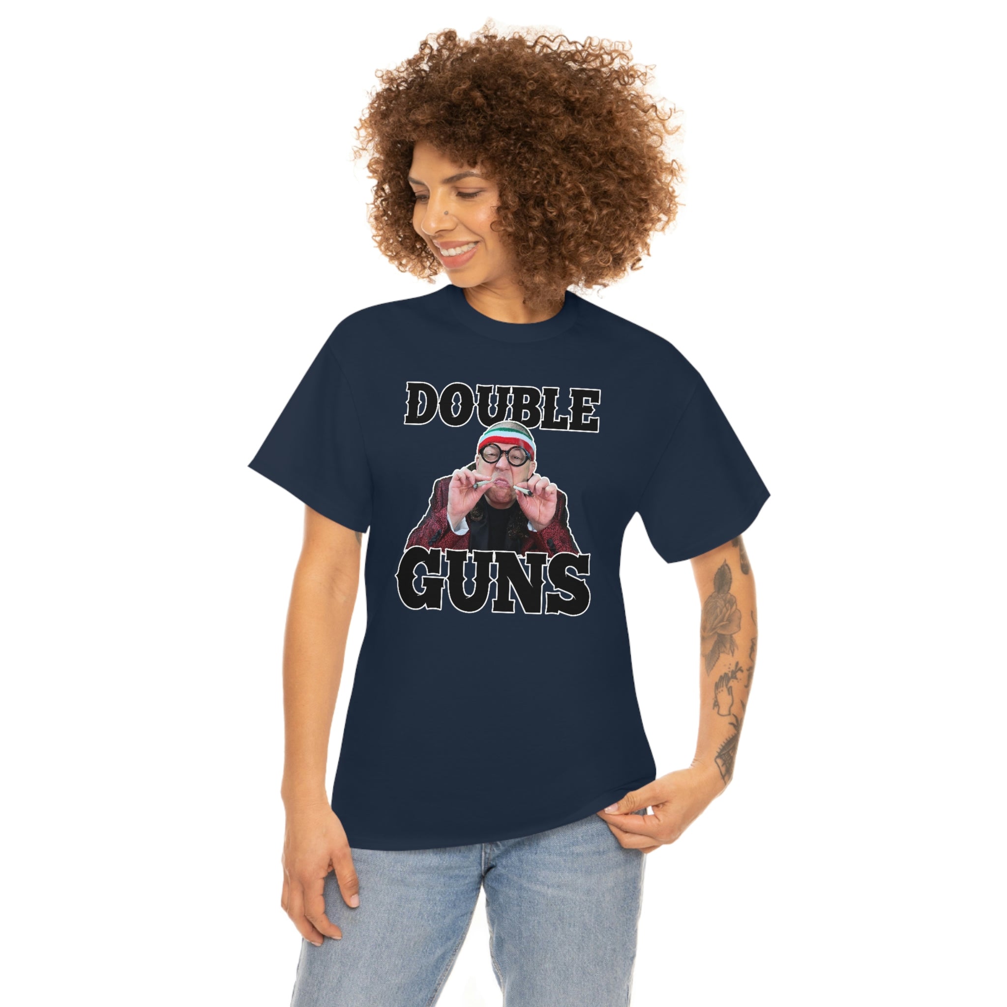 Double Guns! Cotton Standard Fit Shirt