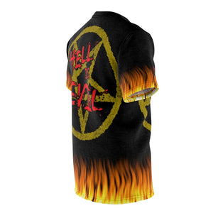 Burnin Embers Hell is Evil  Double Burn All Over Print Shirt