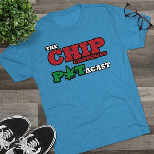 Chip Chipperson POTACAST Logo Triblend Athletic Fit Shirt