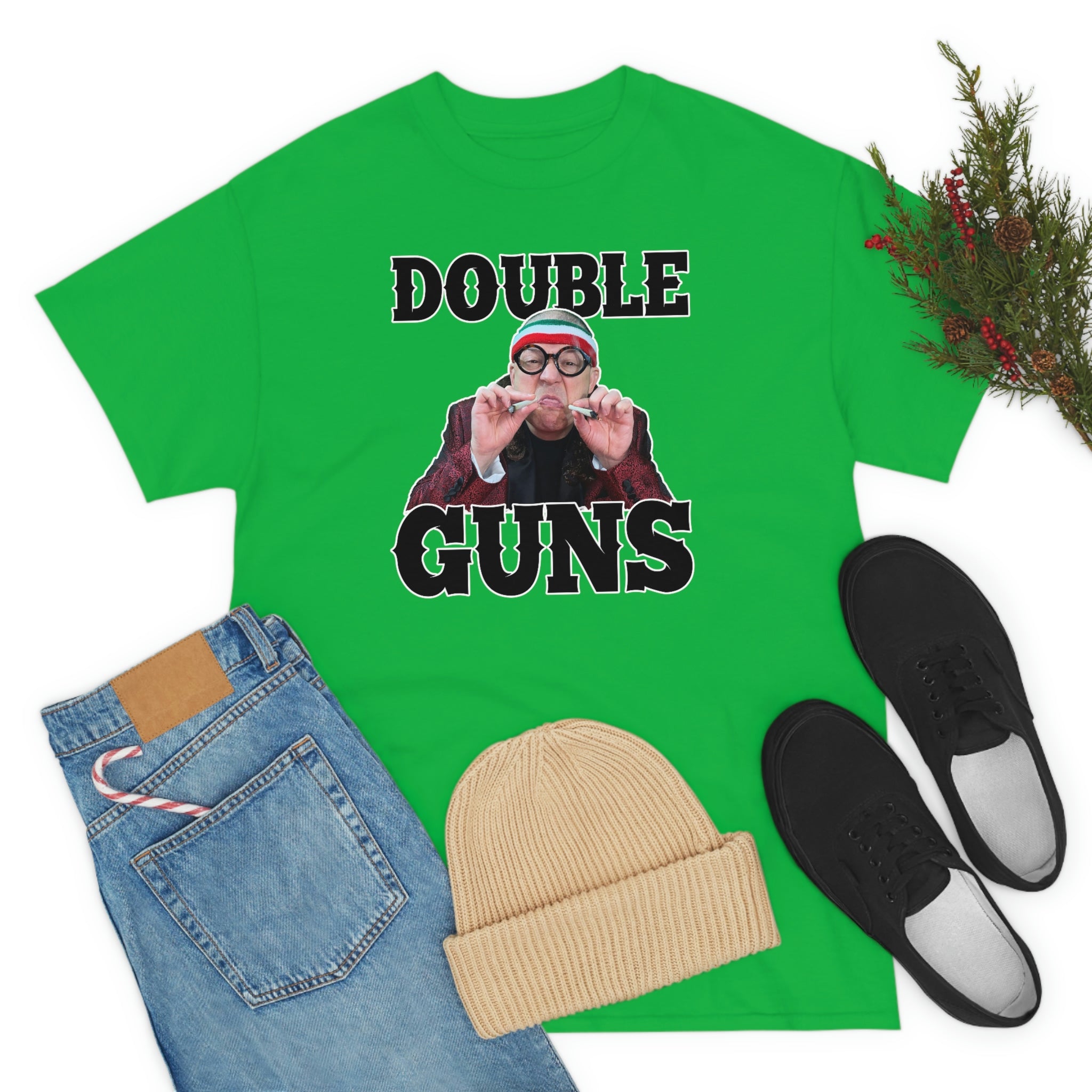 Double Guns! Cotton Standard Fit Shirt