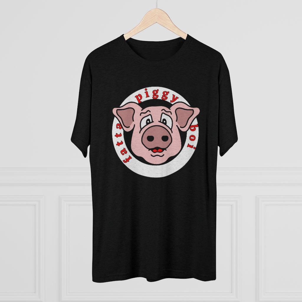 Fatta Piggy Boi Triblend Athletic Fit Shirt