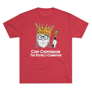 Chip Chipperson The Peepel's Champion Triblend Athletic Fit Shirt