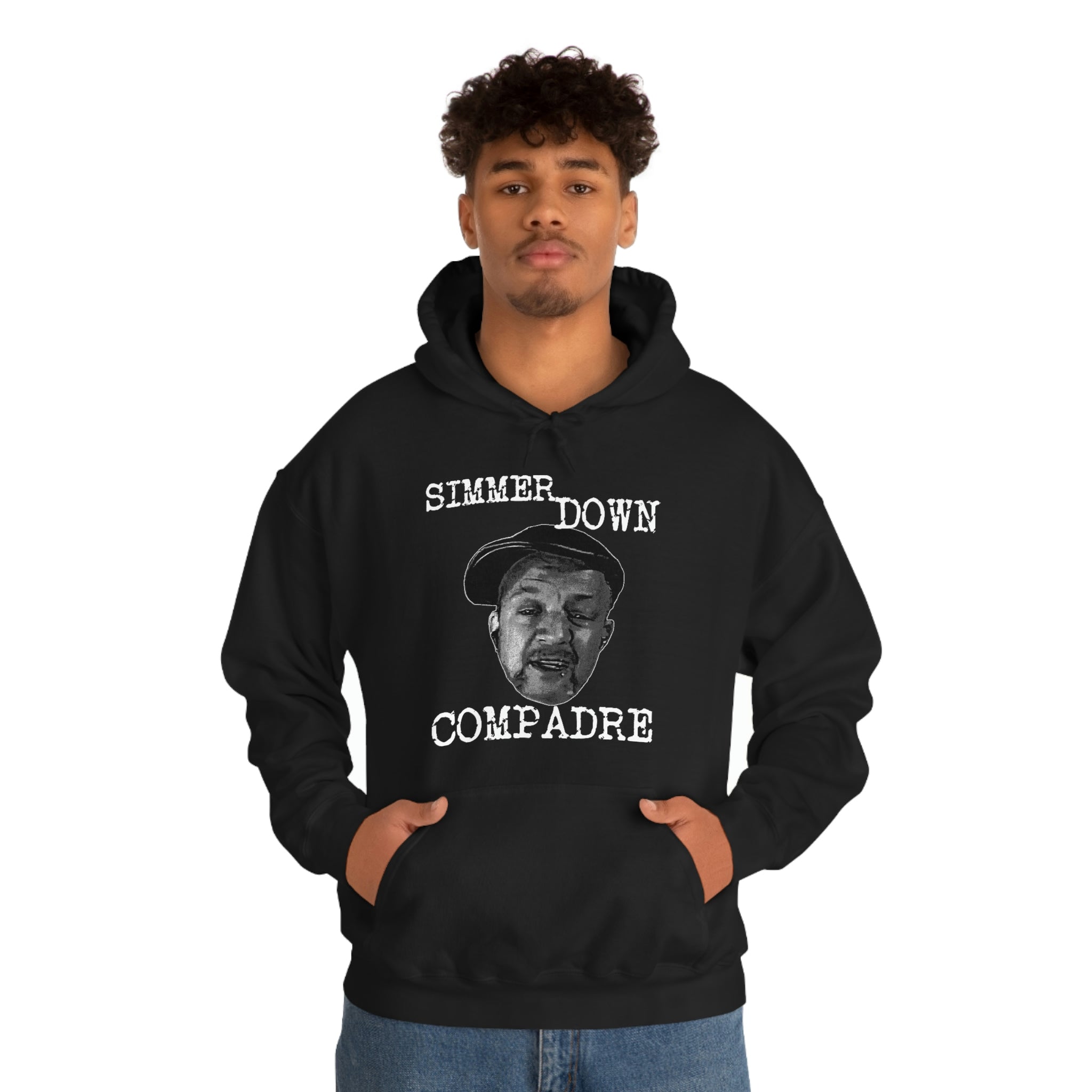 Doug Bell Simmer Down Compadre Distressed HOODIE