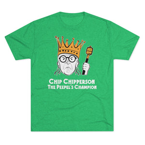 Chip Chipperson The Peepel's Champion Triblend Athletic Fit Shirt