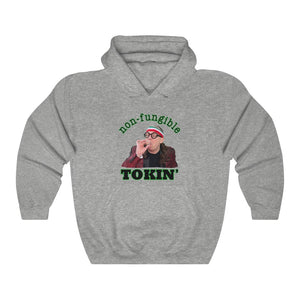 Non Fungible/ Skunk DOUBLE SIDED HOODIE