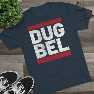 DUG BEL Triblend Distressed Athletic Fit Shirt