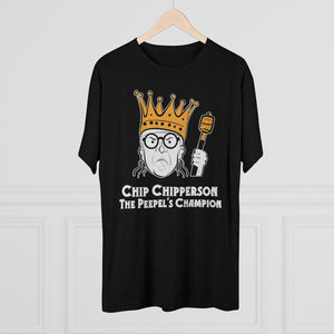 Chip Chipperson The Peepel's Champion Triblend Athletic Fit Shirt