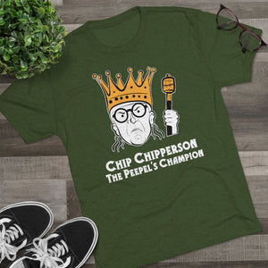 Chip Chipperson The Peepel's Champion Triblend Athletic Fit Shirt