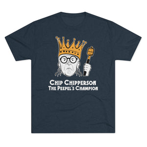 Chip Chipperson The Peepel's Champion Triblend Athletic Fit Shirt