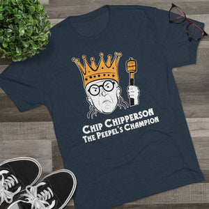 Chip Chipperson The Peepel's Champion Triblend Athletic Fit Shirt