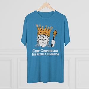 Chip Chipperson The Peepel's Champion Triblend Athletic Fit Shirt