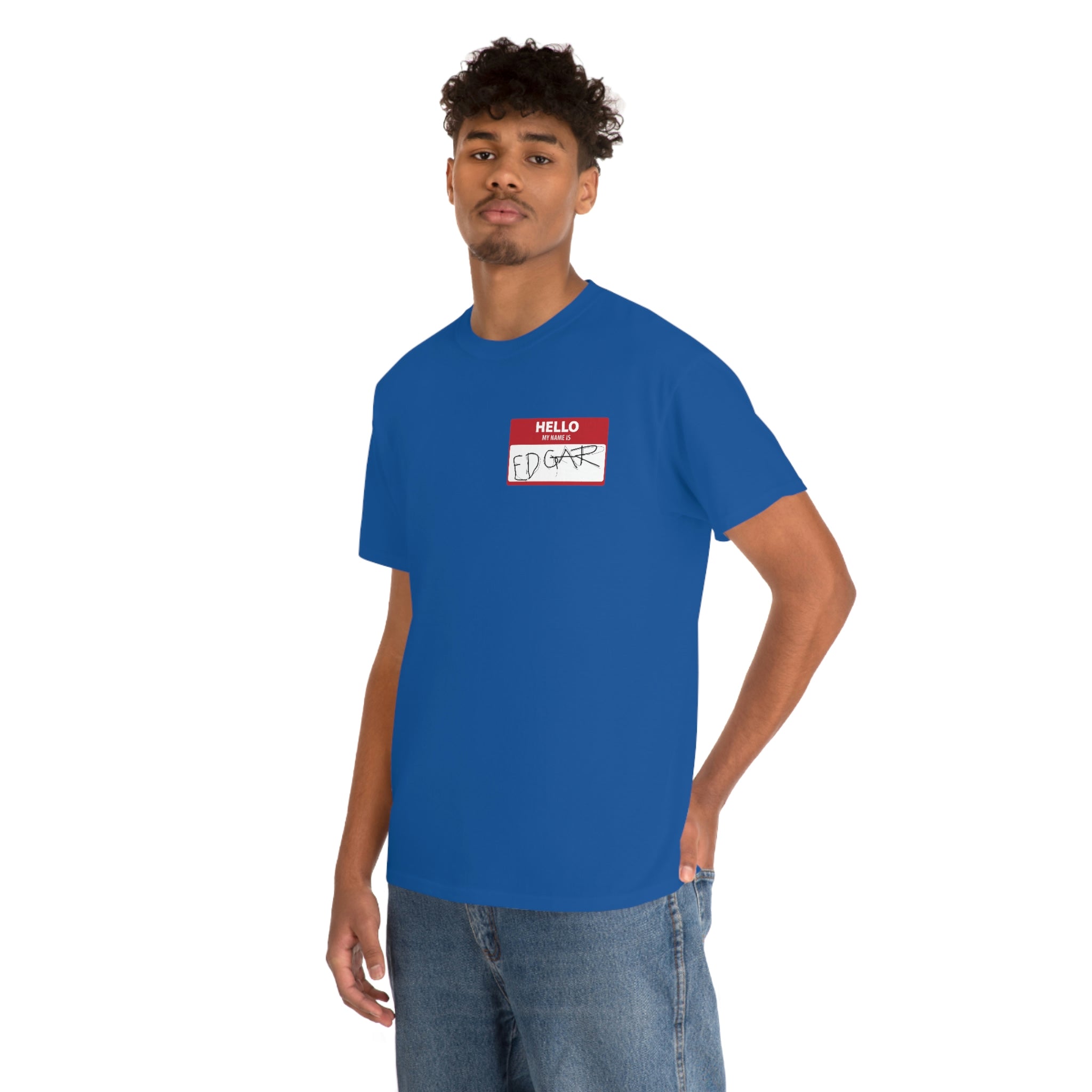 Edgar Name Tag Cotton Standard Fit Shirt