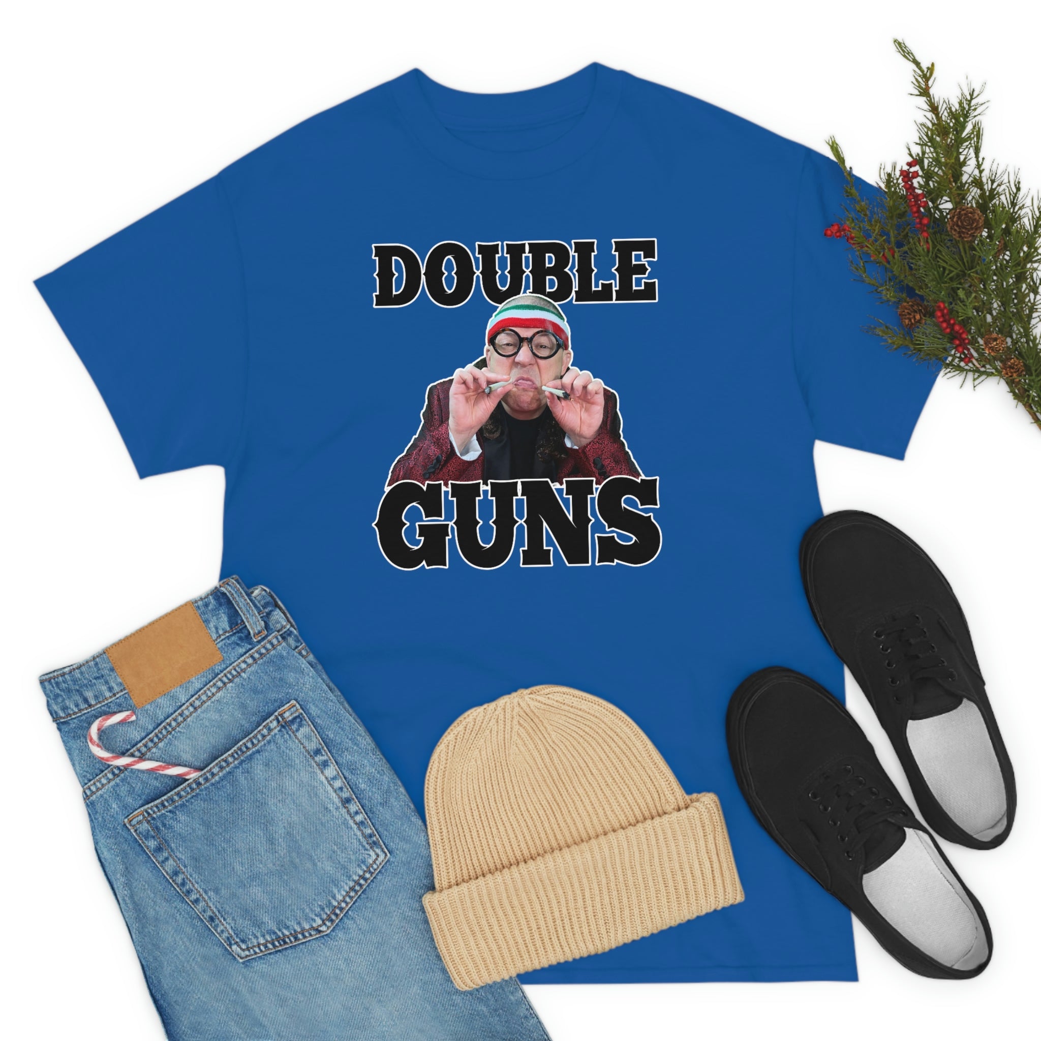 Double Guns! Cotton Standard Fit Shirt