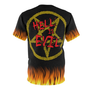 Burnin Embers Hell is Evil  Double Burn All Over Print Shirt