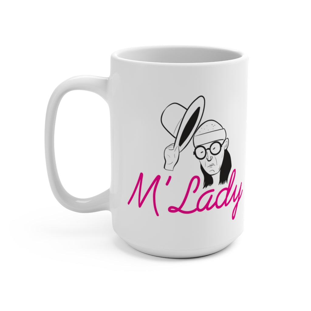 M'Lady White 15oz Mug