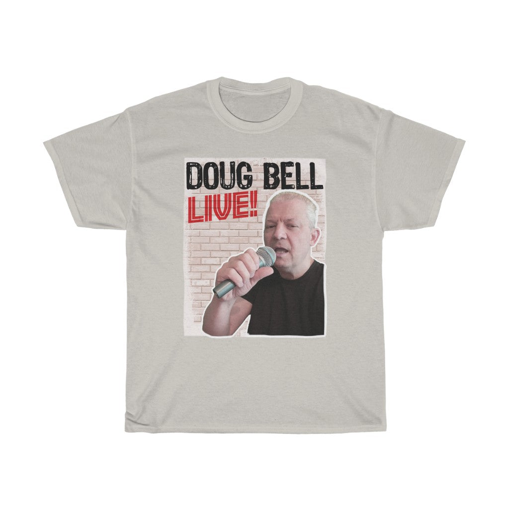 Double Sided Doug Bell 2004 Tour Shirt Standard Fit Cotton Shirt