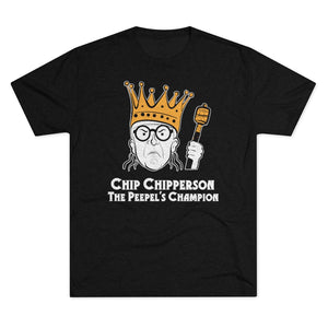 Chip Chipperson The Peepel's Champion Triblend Athletic Fit Shirt