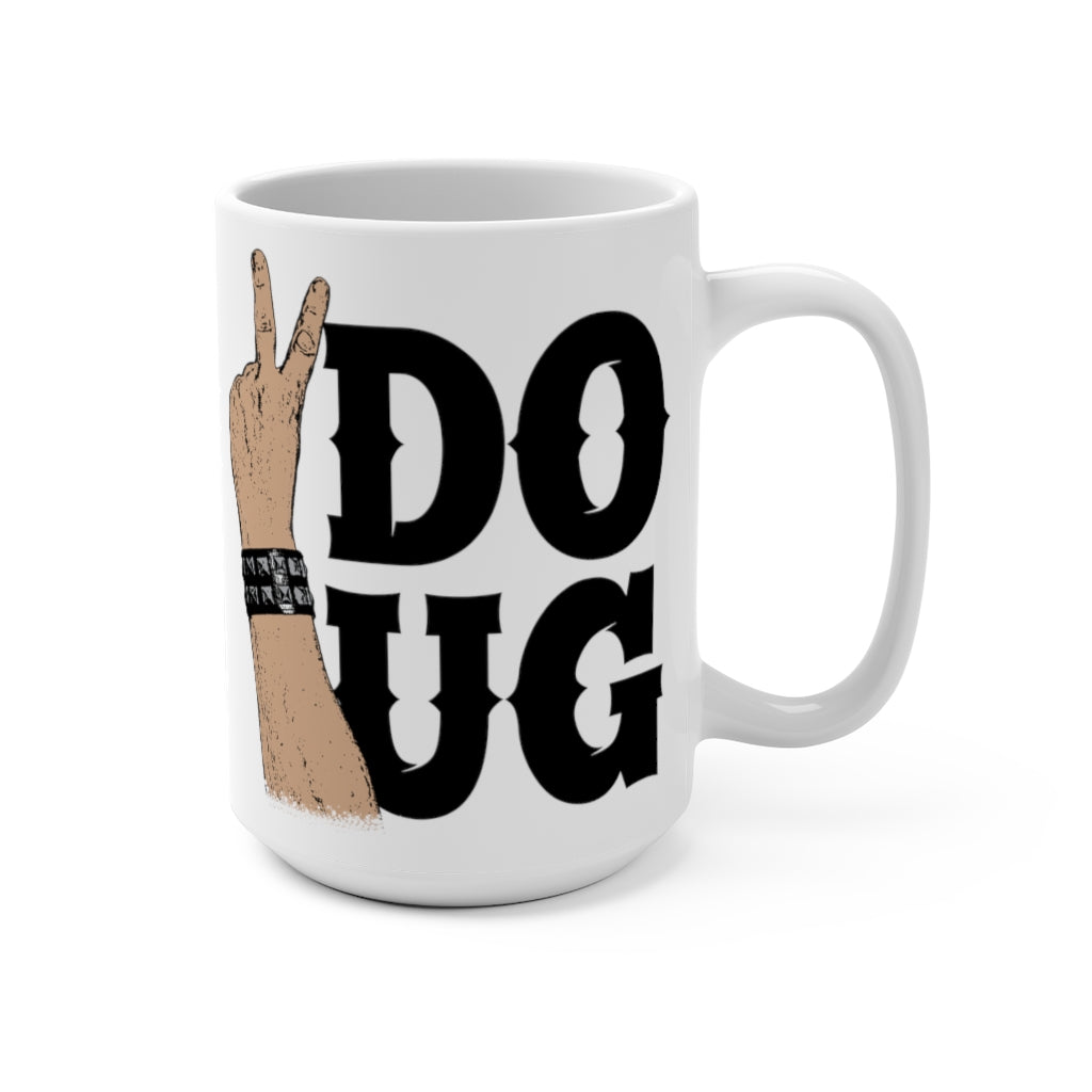 Doug Peace White Mug 15oz