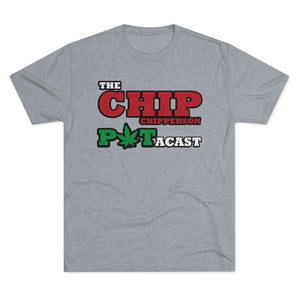 Chip Chipperson POTACAST Logo Triblend Athletic Fit Shirt