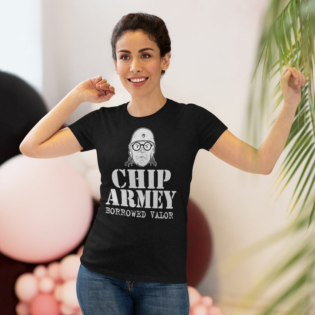 Chip Armey Borrowed Valor Triblend Womens Shirt