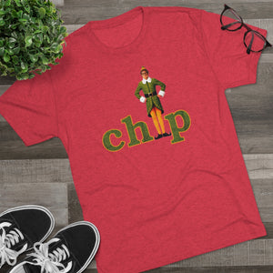 Chipmas Wishes Triblend Athletic Shirt