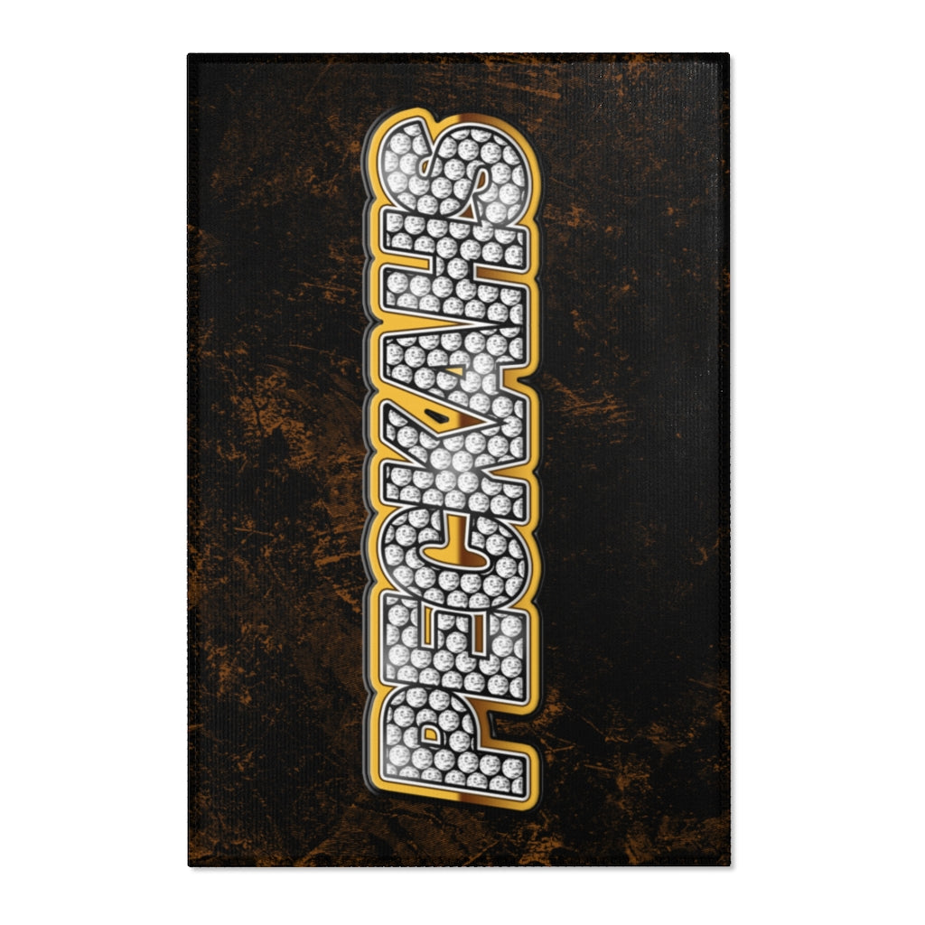 Gold and Diamonds Peckahs Area Rug for Patreon