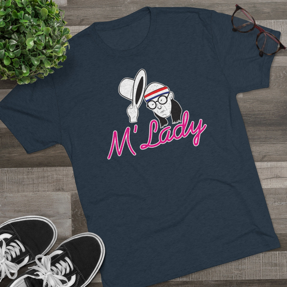 M'Lady Men's Tri-Blend Athletic Fit Shirt