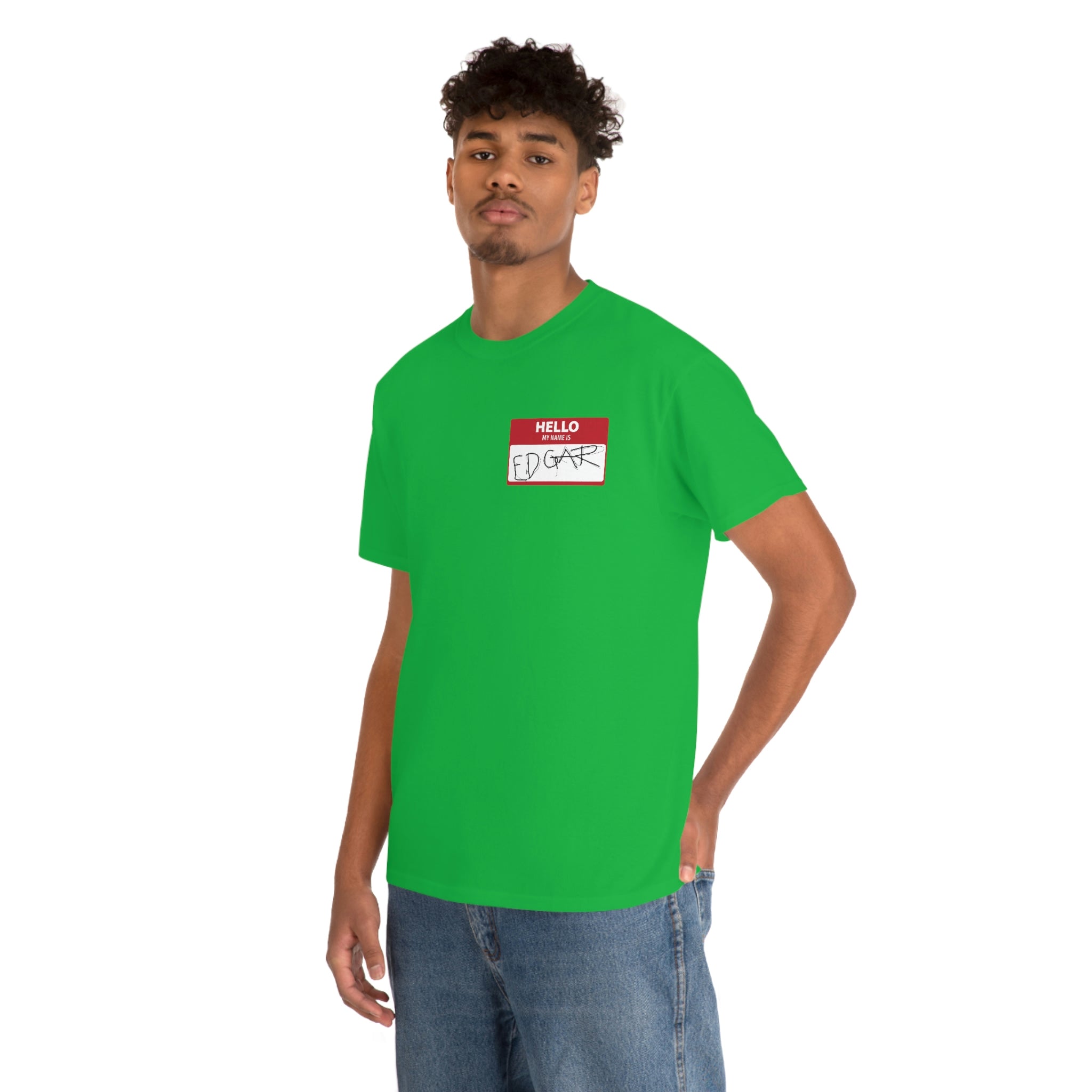 Edgar Name Tag Cotton Standard Fit Shirt