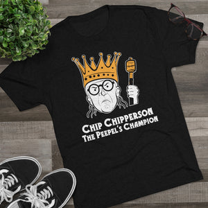 Chip Chipperson The Peepel's Champion Triblend Athletic Fit Shirt