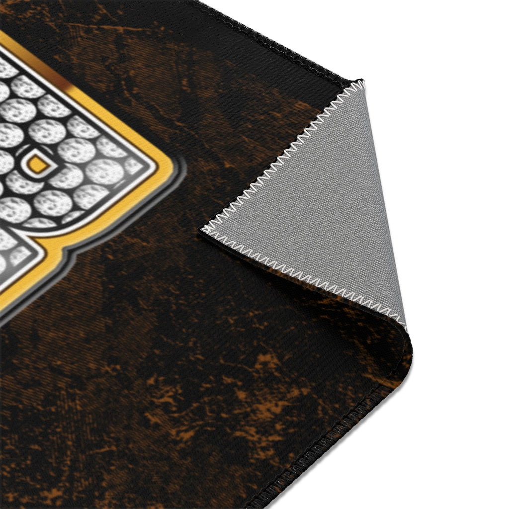 Gold and Diamonds Peckahs Area Rug for Patreon