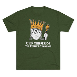 Chip Chipperson The Peepel's Champion Triblend Athletic Fit Shirt