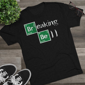 Breaking Bell Distressed Triblend Athletic Fit Shirt