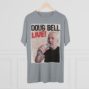 Double Sided Doug Bell 2004 Tour Shirt Triblend Athletic Fit Shirt