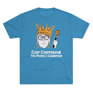 Chip Chipperson The Peepel's Champion Triblend Athletic Fit Shirt