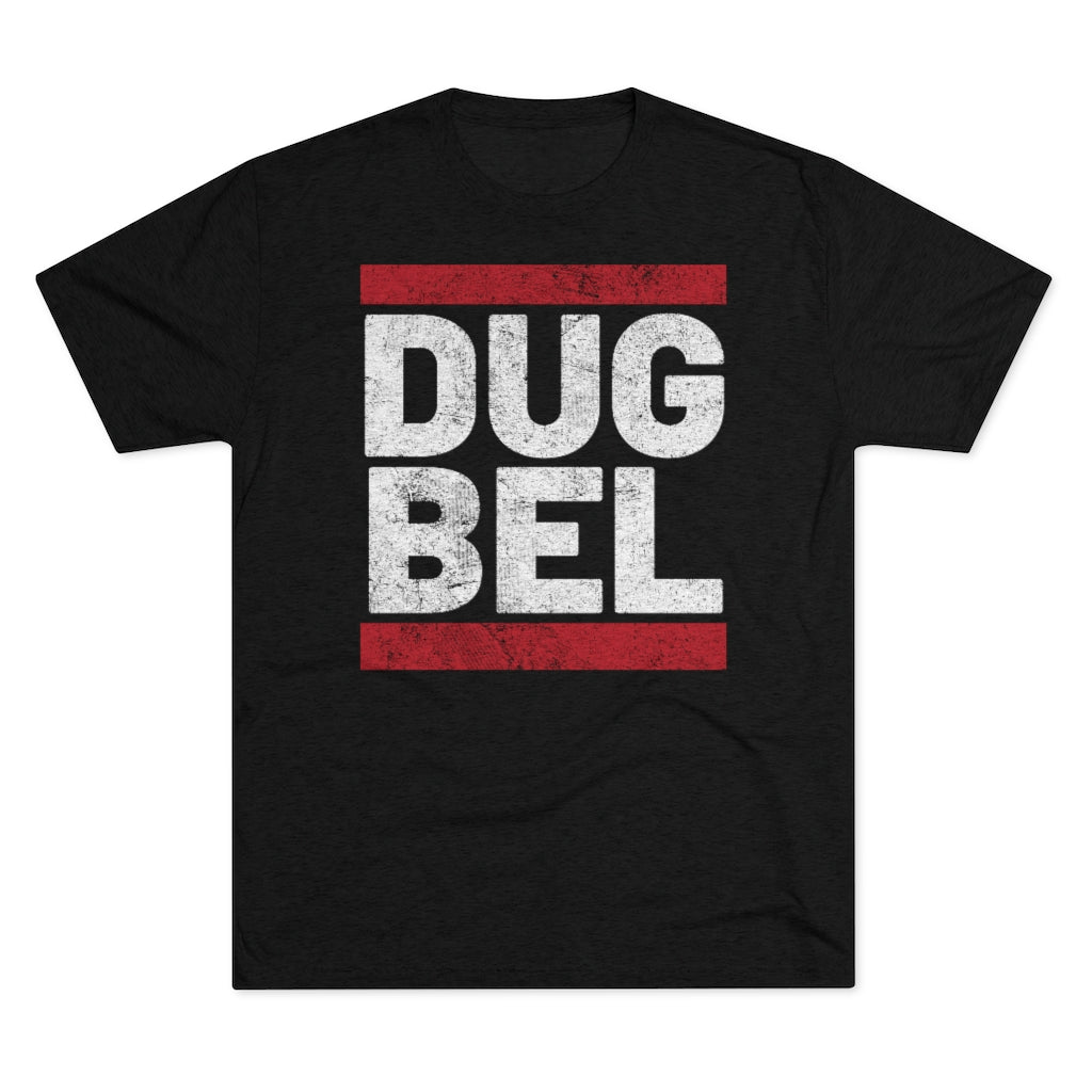 DUG BEL Triblend Distressed Athletic Fit Shirt