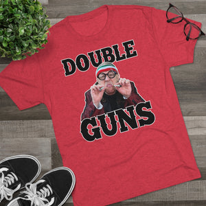 Double Guns Triblend Athletic Fit Shirt