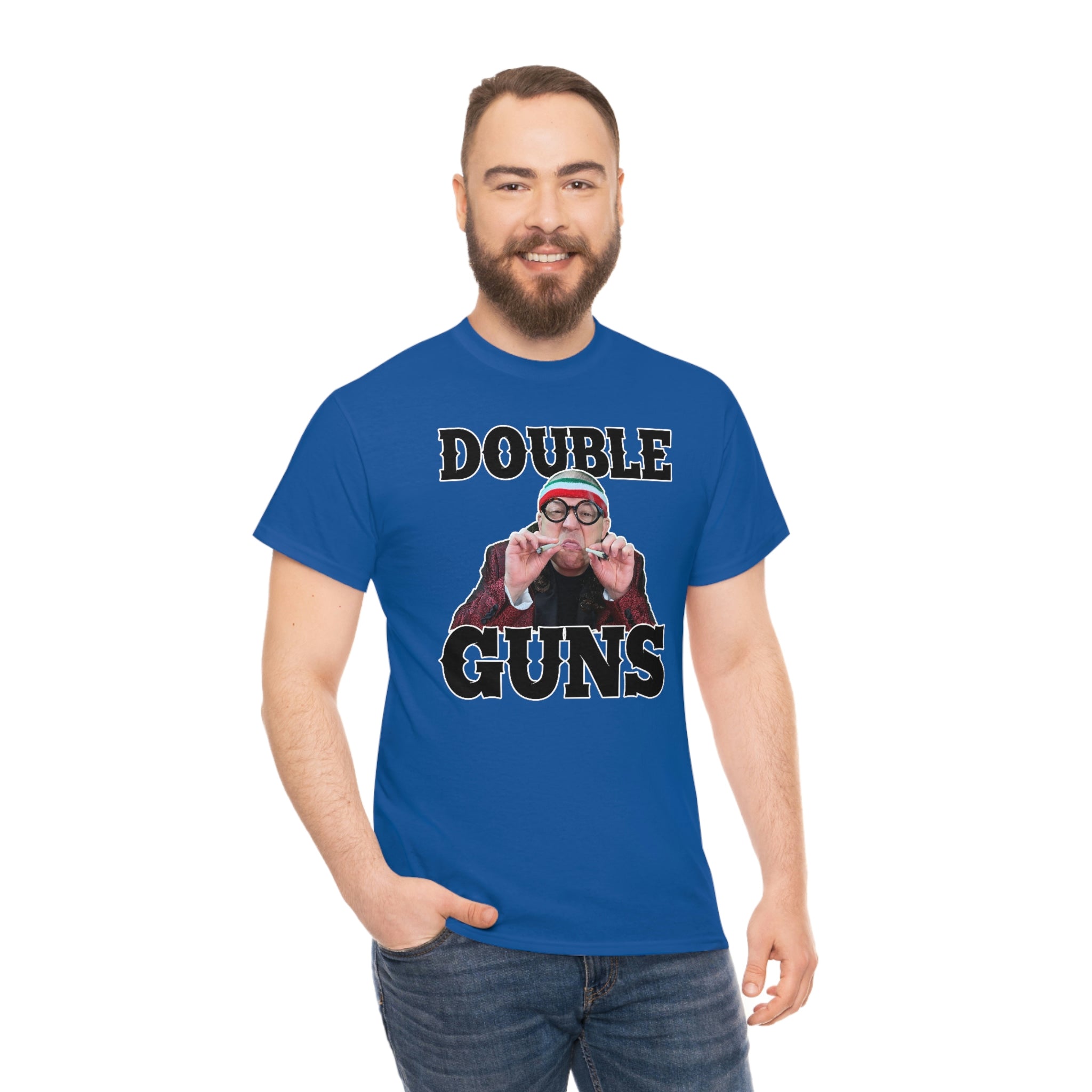 Double Guns! Cotton Standard Fit Shirt