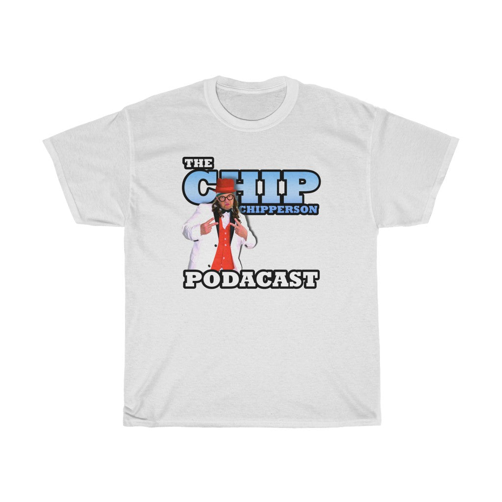 Patreon Only Chip Chipperson Podacast Logo with Chip Standard Fit Cotton Shirt