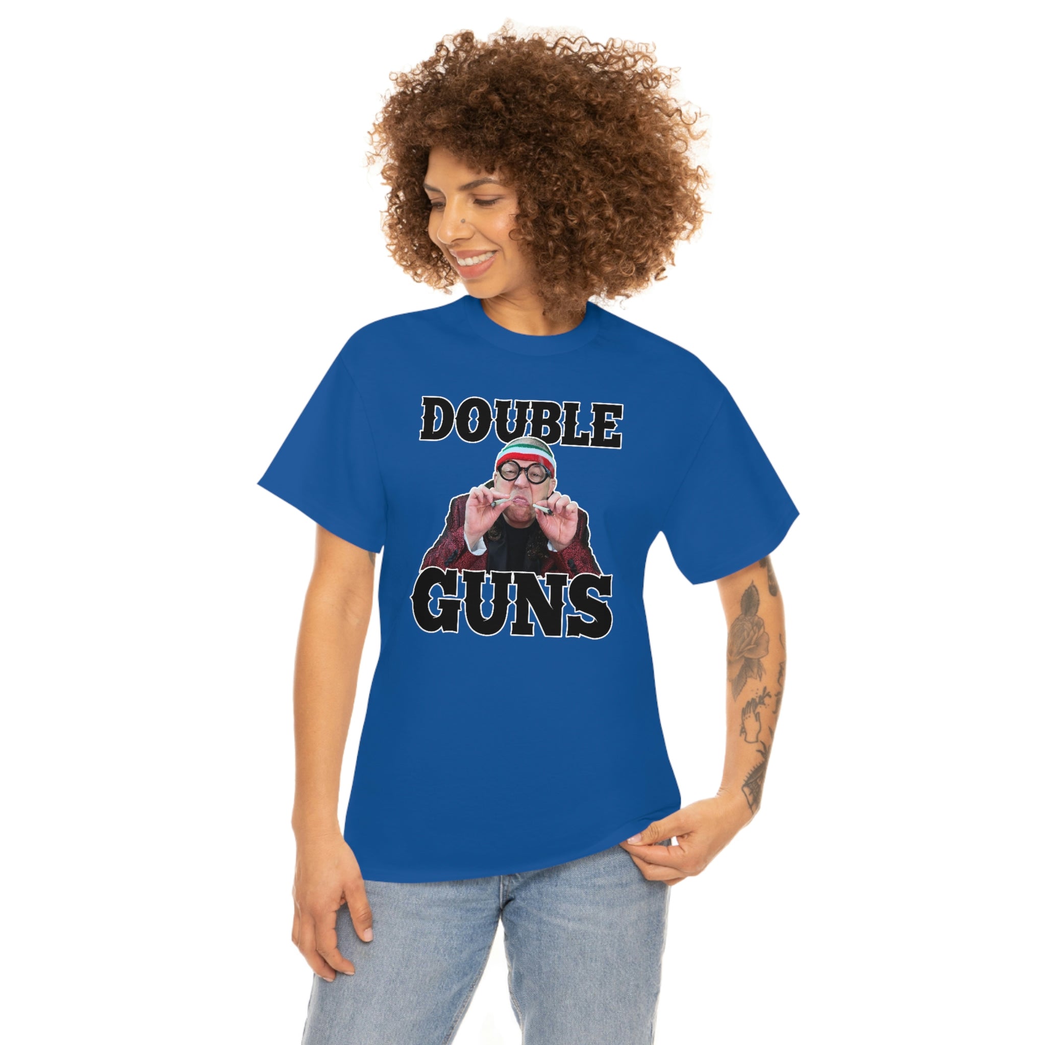 Double Guns! Cotton Standard Fit Shirt