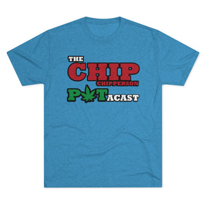 Chip Chipperson POTACAST Logo Triblend Athletic Fit Shirt