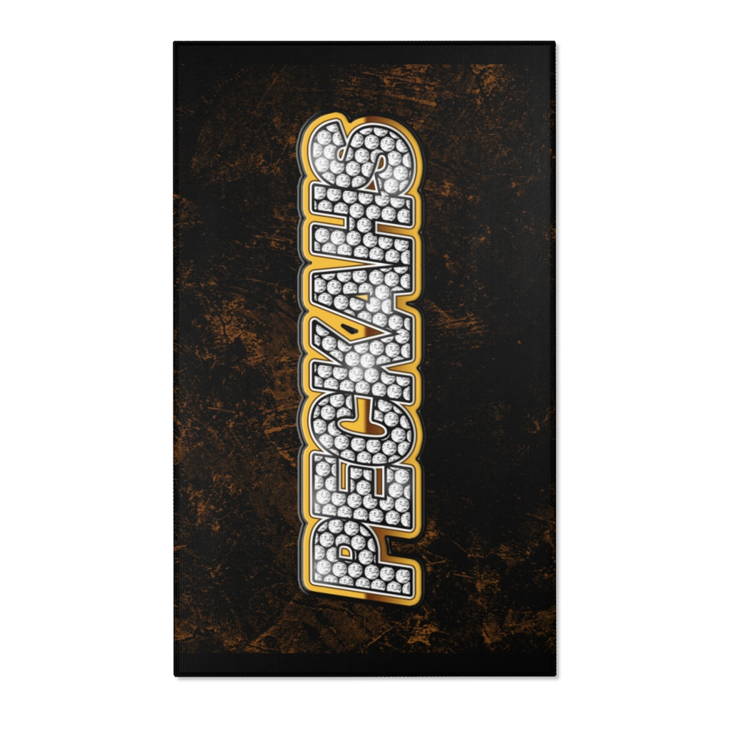 Gold and Diamonds Peckahs Area Rug for Patreon