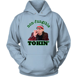 Non Fungible/ Skunk DOUBLE SIDED HOODIE