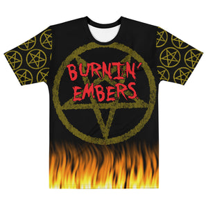 Burnin Embers LIMITED EDITION Fire Pentagram All Over Print Shirt